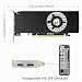 MAXSUN Grafikkarte AMD Radeon RX 550 4GB GDDR5 ITX Computer PC Gaming Video Graphics Card GPU HDPC Low Profile 128-Bit DirectX 12 PCI Express X16 3.0, HDMI, DisplayPort