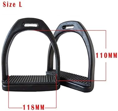 Amazon 1pairプラスチック馬の鞍英語鐙乗馬ダブルジョイントスターラップ安全競馬フット機器や男性女性 フィットネス機器 Color Adults Size ノーブランド品 ピラティス