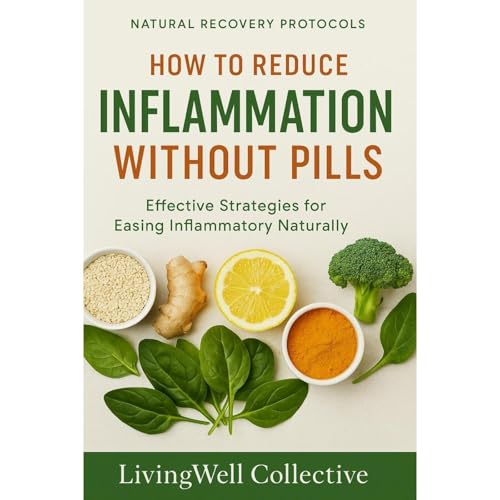 How to Reduce Inflammation Without Pills Audiolibro Por LivingWell Collective arte de portada
