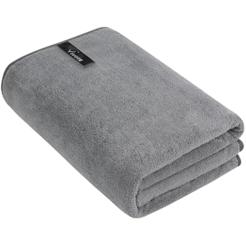 VIVOTE Microfiber Extra Large Bath Towel Cover