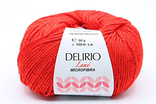 Merceria Pour Toi... Gomitolo Lana Delirio Lamè Primavesi Microfibra 50