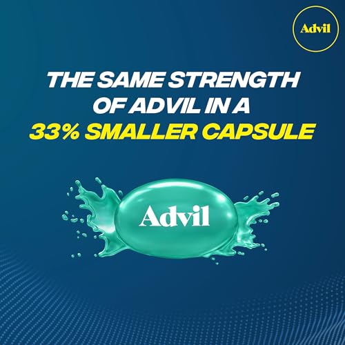 Advil Mini Liqui-Gels, Ibuprofen 200mg, Pain Relief, 8 Count - image 6