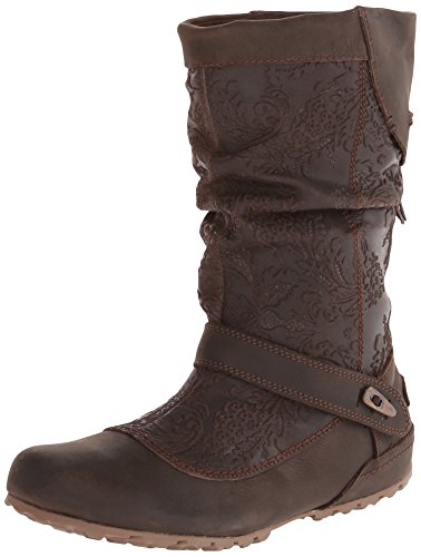Merrell Women's Haven Pull Boot,Brown,9 M US