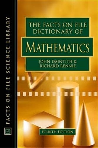 Buy Dictionary of Mathematics (Facts on File Science Dictionary Series.) — BookShops.in