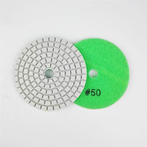 SHDIATOOL Bagnata Diamante Lucidatura Pad 8 Pezzi