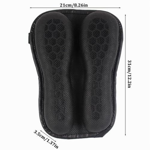 asiento para motocicleta, alivio presión, gel para motocicleta, amortiguación, protección del asiento, cómodo para viajes largos