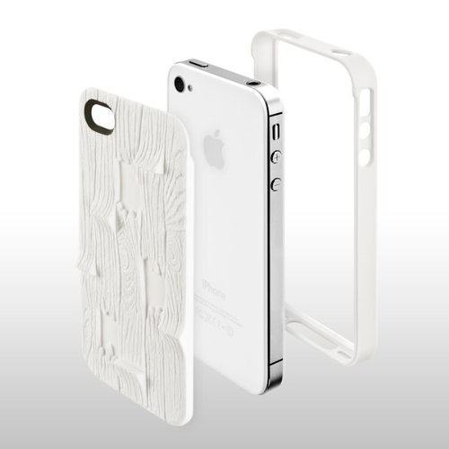Switcheasy Sw-Pla4S-W Avant-Garde Hard Case For Iphone 4 & 4S - 1 Pack - Case - Retail Packaging - Plank - White #TOP3