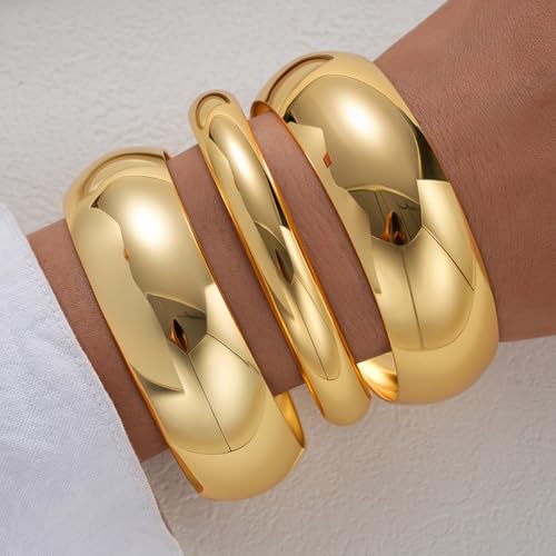 Image of Shining Diva Fashion Gold Plated Stylish Kada Bangle Cuff Bracelet for Women & Girls