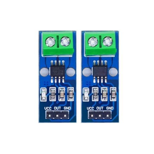 Guaber 2PCS Módulo De Sensores Corriente Tecnología Efecto No Contactar Linealidad para Proyectos Electrónicos Industriales Módulo Detectores Corriente No Contactos
