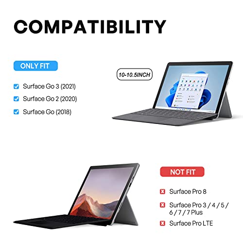ProCase Shockproof Case for Microsoft Surface Go 3 2021 / Surface Go 2 2020 / Surface Go 2018 Cover - Image 2