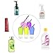 Gifort 6 Piezas Botellas de Viaje Portatiles 60ml, Botellas de Silicona Rellenables,...