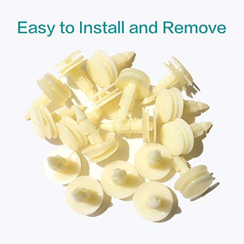 Lantee Car Clips For Gm - 50 Front Door Trim Panel Retainers Clips Replaces For Gm 10153057 #TOP4