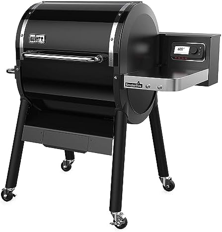 Weber 22510201 SmokeFire EX4 (2nd Gen) Wood Fired Pellet Grill, Black