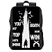 Produktbild The Dark Tower Gunslinger Death Always gewinnt Rucksack Tagesrucksack Büchertasche Laptop Schultasche mit USB-Ladeanschluss