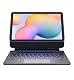 Dexnor Tastaturhülle für Samsung Galaxy Tab S6 Lite mit Ständer und Trackpad