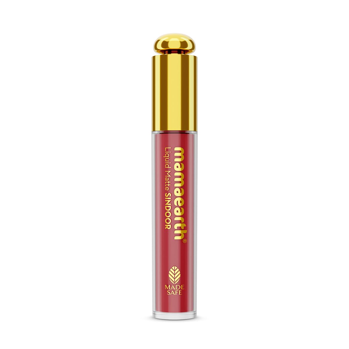 Mamaearth Liquid Matte Sindoor with Almond Extract & Vitamin E - 2.8 ml | 02 - Maroon | India’s First Made Safe Certified Sindoor | Mercury & Lead Free | Long-lasting & Smudge-proof-image-21