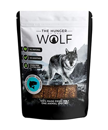 The Hunger of The Wolf Spuntino per cani a base di carne di pesce, 0,2 kg