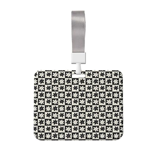 名札ケース 花柄 格子柄 ネームホルダー 名刺ホルダー IDカードケース パスケース IDカードケース おしゃれ カードホルダー バッジホルダー 首掛け 吊り下げ名札 定期入れ 名刺入れ 旅行用品 学生証 贈り物