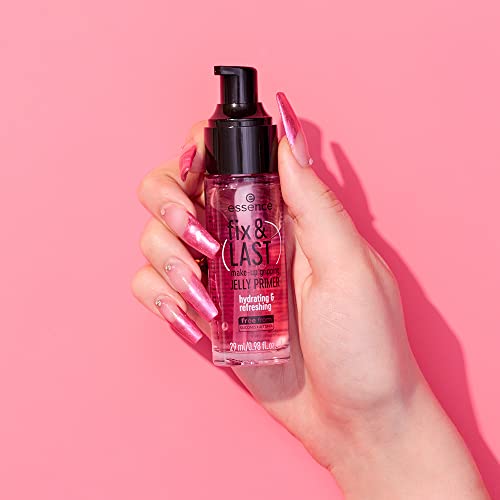 essence | Fix & LAST Make Up Gripping Jelly Primer | Hydrating & Smoothing Foundation Primer for Long Lasting Make Up | Vegan & Cruelty Free | Made Without Alcohol, Parabens, & Microplastic Particles - Thumbnail 4