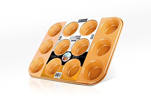 Copper 12-Cup Muffin Pan | Nonstick Muffin Pan