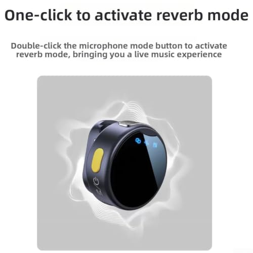 Micrófono inalámbrico para Insta360 X5 GO solapa con cancelación de ruido 5