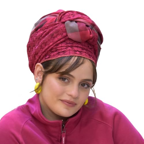 Almma Headscarf TICHEL, Hair Snood, Chemo Snood, Head Scarf, Head Covering, Jewish Headcovering, Scarf, Bandana, Apron, Loss Hair, Chemo