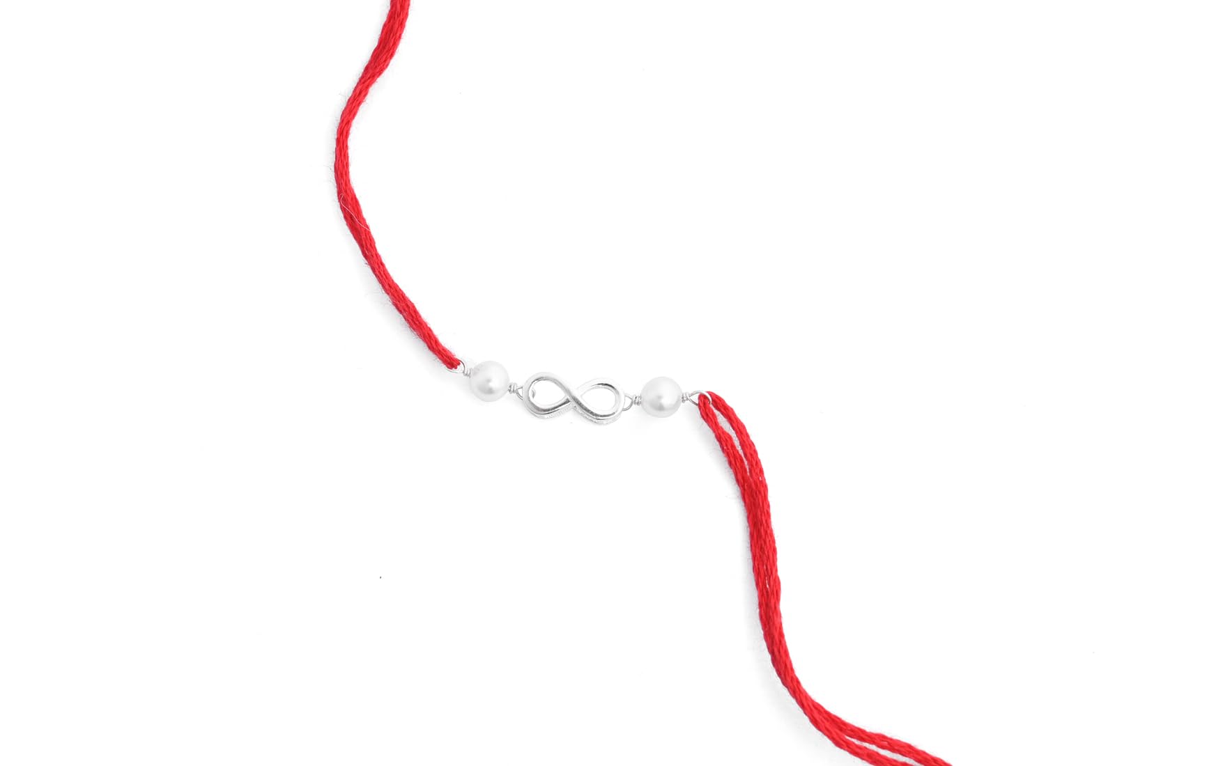 Clara 925 Sterling Silver Infinity Rakhi with Roli Chawal for Bhai Brothers | Gift for Men & Boys on Rakshabandhan (B0D9RW18Z7) Amazon Price History, Amazon Price Tracker