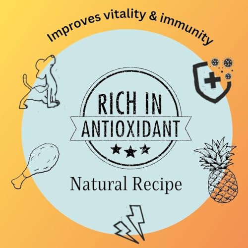 Image of 45g Chicken & Pineapple Dog & Puppy Treat | High-Protein Snack | Antioxidant-Rich | Crunchy & Healthy | Wholesome | Training | Easy to Digest