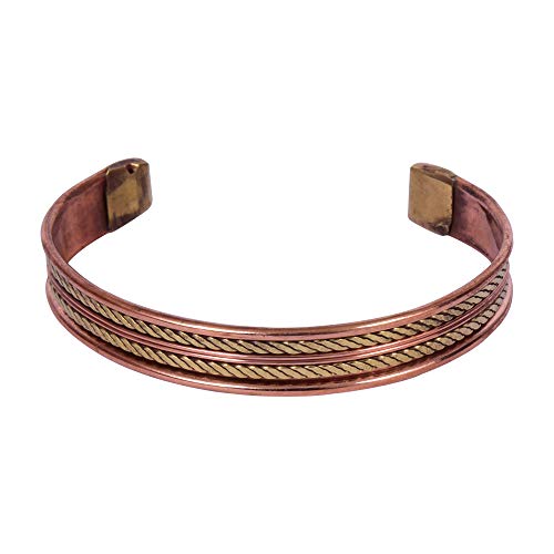 iCraftJewel Copper Bracelet Tibetan for Men and Women Without Magnet