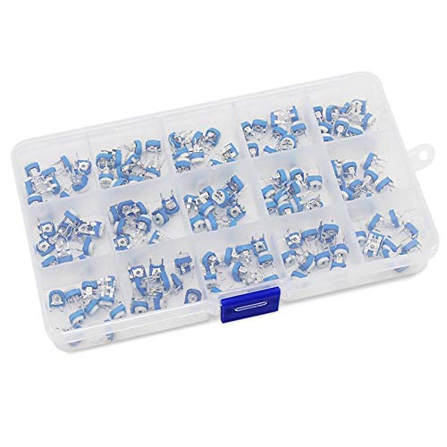 Capacitores eletrolíticos ajustáveis ​​Kit in a box Kit eletrônico DIY Kit de ajuste fino horizontal