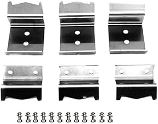 Grill Parts Zone Replacement Burner & Heat Shields Brackets 5050 Duo, 3001, 5050 Duo Set of 6