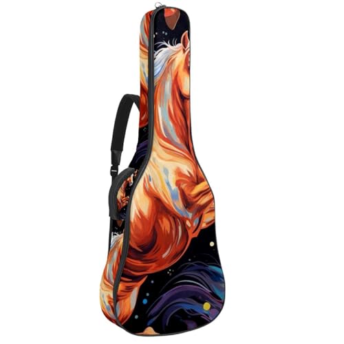 Étui pour guitare acoustique 41 pouces imperméable pour protéger votre instrument des chocs