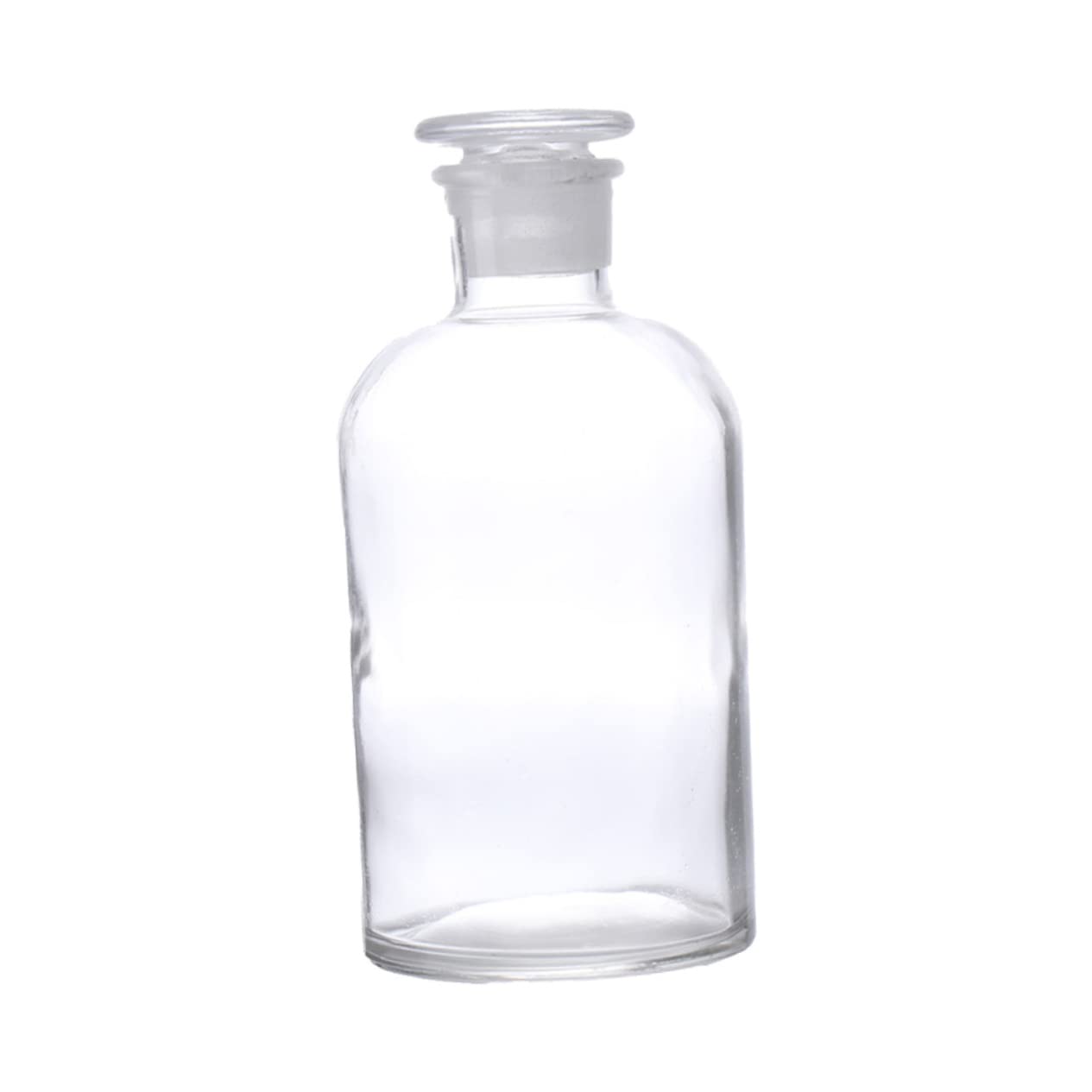 KICHOUSE 1pc Reagent Bottle Lab Vials Lab Bottles Scientific Lab Equipment Clear Container Apothecary Jars with Lids Carafe with Lids Toothbrush Covers Caps Chemicals Bottle Clear Jar Glass