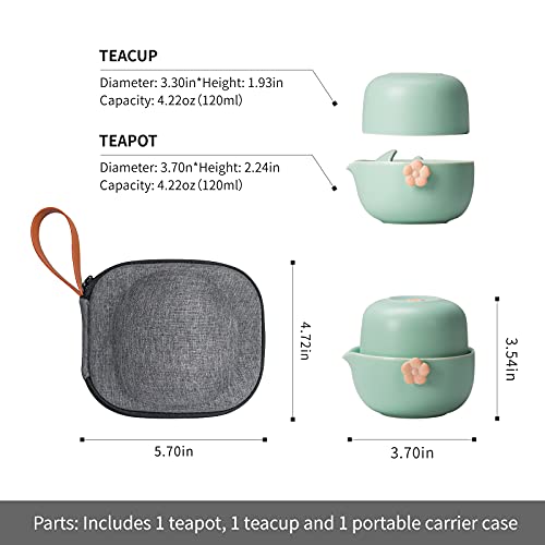 HEER Gaiwan Tea Set with Travel Case