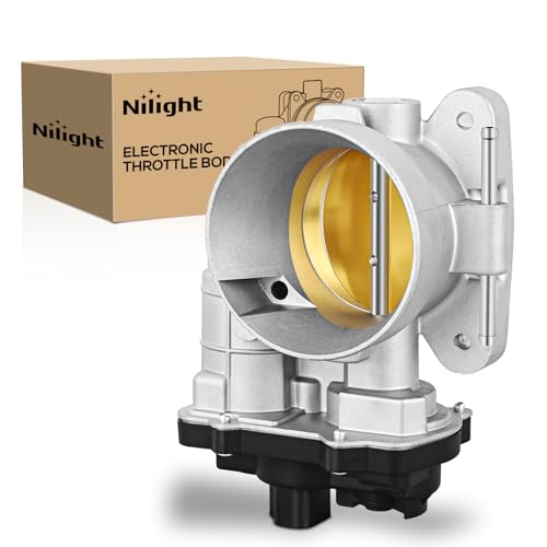 Nilight Electronic Throttle Body Fits Cadillac Chevrolet - Chevy Silverado 1500 2500 HD 3500 Cadillac Escalade ESV EXT 2003-2007 4.8L 5.3L 6.0L OE 19420713 12570800