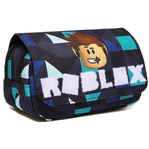 FYFLYMT R-oblox Estuche,R-oblox Estuche Gran Capacidad para Adolescentes,R-oblox Estuche Anime,para niños Material Escolar
