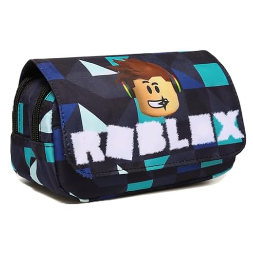 FYFLYMT R-oblox Estuche,R-oblox Estuche Gran Capacidad para Adolescentes,R-oblox Estuche Anime,para niños Material Escolar