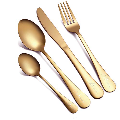 Best Gold Cutlery Set For 6