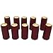 KACAGA Heat Shrink Capsules, 100 Pcs Wine Brewing Caps Matte Surface Oriental Red For Professional and Home Use