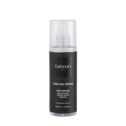 Barbour's Body Splash Seduction Homme 200ml (BB02079)