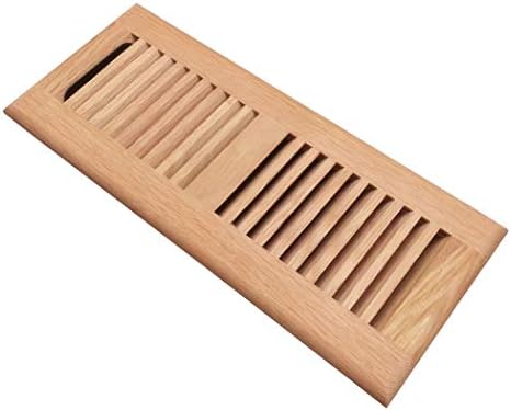 Oak Floor Register For 2x12 Inch Duct Holes - Flush Jamaica - View #9
