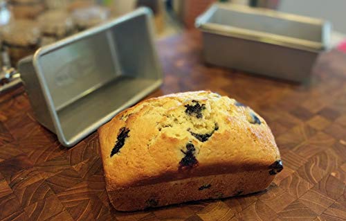 Usa Pan Bakeware Mini Loaf Pan, Set Of 4, Nonstick & Quick Release Coating, Made In The Usa From Aluminized Steel #TOP5
