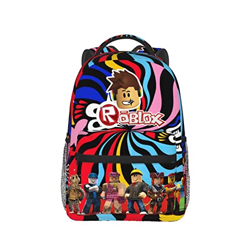 Image of OYAMBE Anime Backpack Fashion Printing Bag Computer Backpack, Outdoor Travel Leisure Bag, Gift for Game Fans.