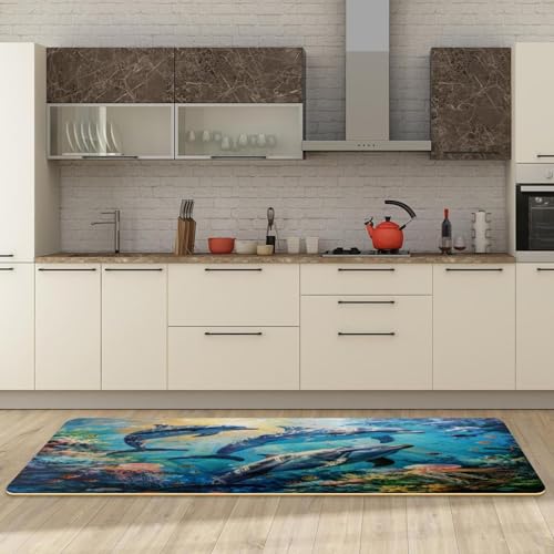 Tapetes de cocina absorbentes para mantener el suelo limpio en pasillos y lavanderías 6