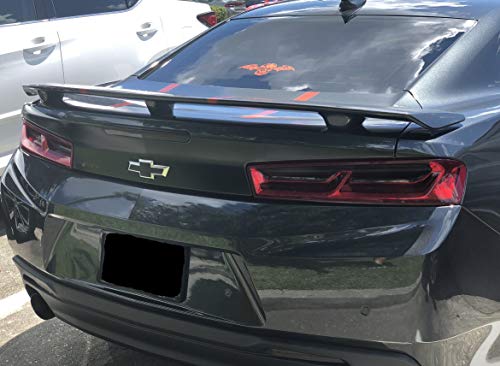 Precut Vinyl Tint Cover For 2016-2018 Chevrolet Camaro Taillights (20% Dark Smoke) #TOP3