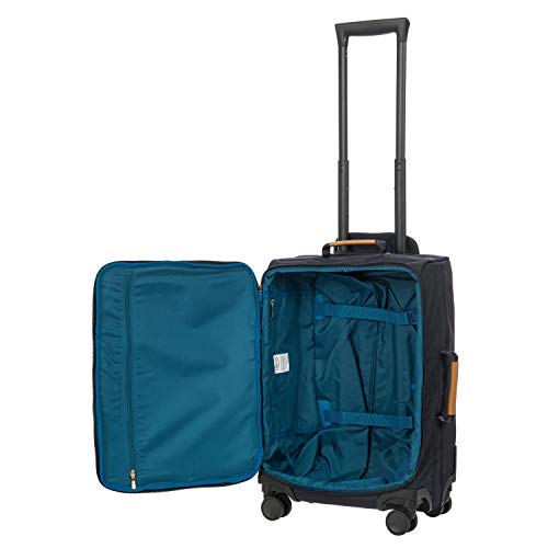 Bric's X Travel - Carry-On Luggage Bag With Spinner Wheels - 21 Inch - Luxury Luggage Bag - Navy #TOP5