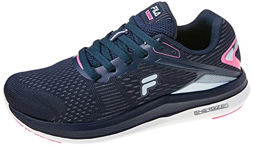 Tênis Fr Light 2.0, Fila, Feminino, Marinho/Azul Bebê/Rosa Flúor, 34