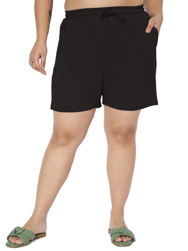 brinns Women Regular Fit Cotton Shorts-picture-44