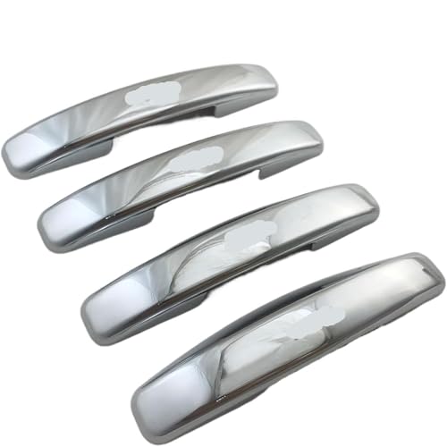 Accessoires de voiture Duster 2014-2018 avec poignée de porte extérieure chromée à coller - 4pcs