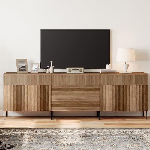 WAMPAT 100 TV Stand with Storage and Doors